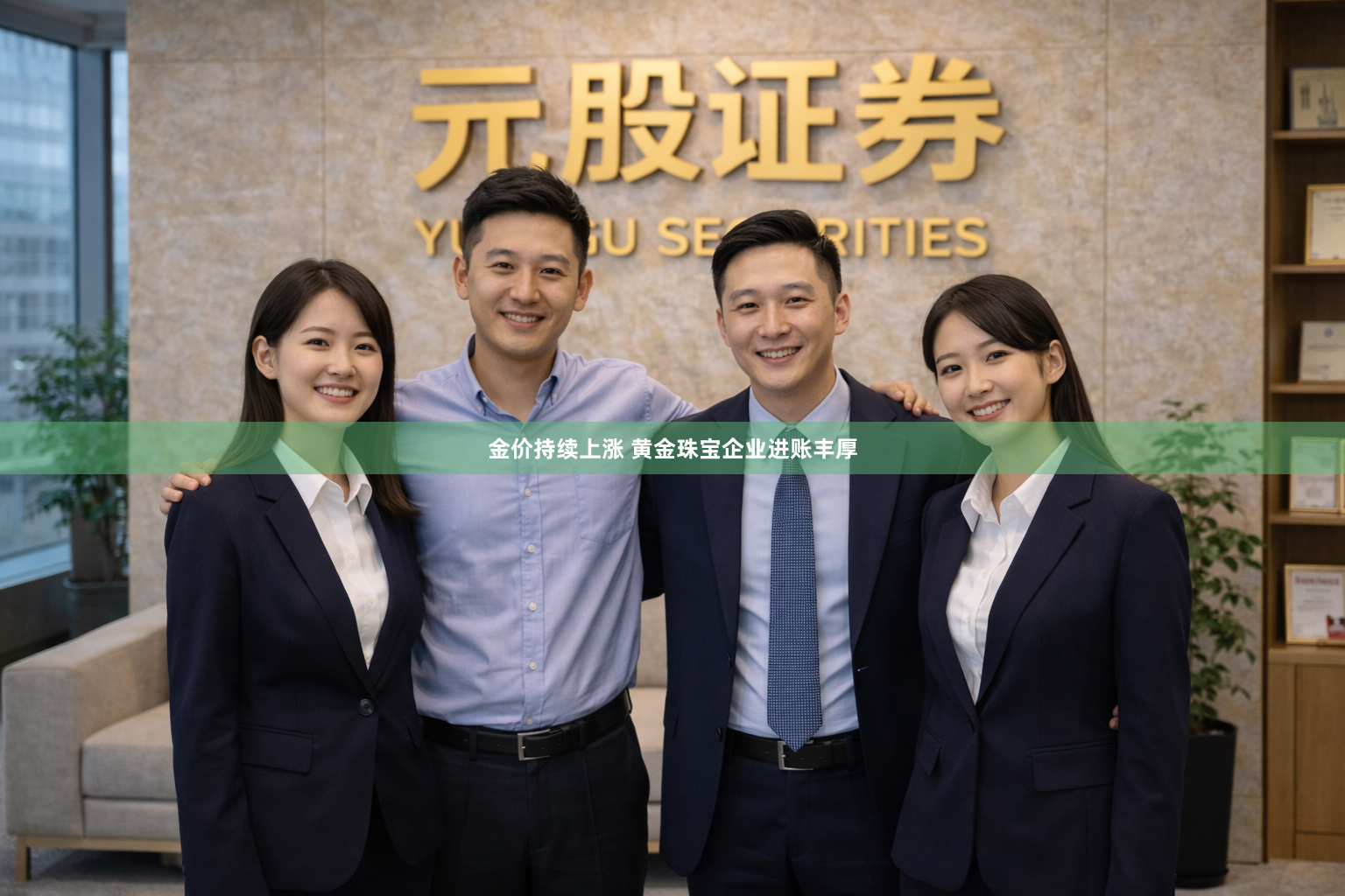 金价持续上涨 黄金珠宝企业进账丰厚